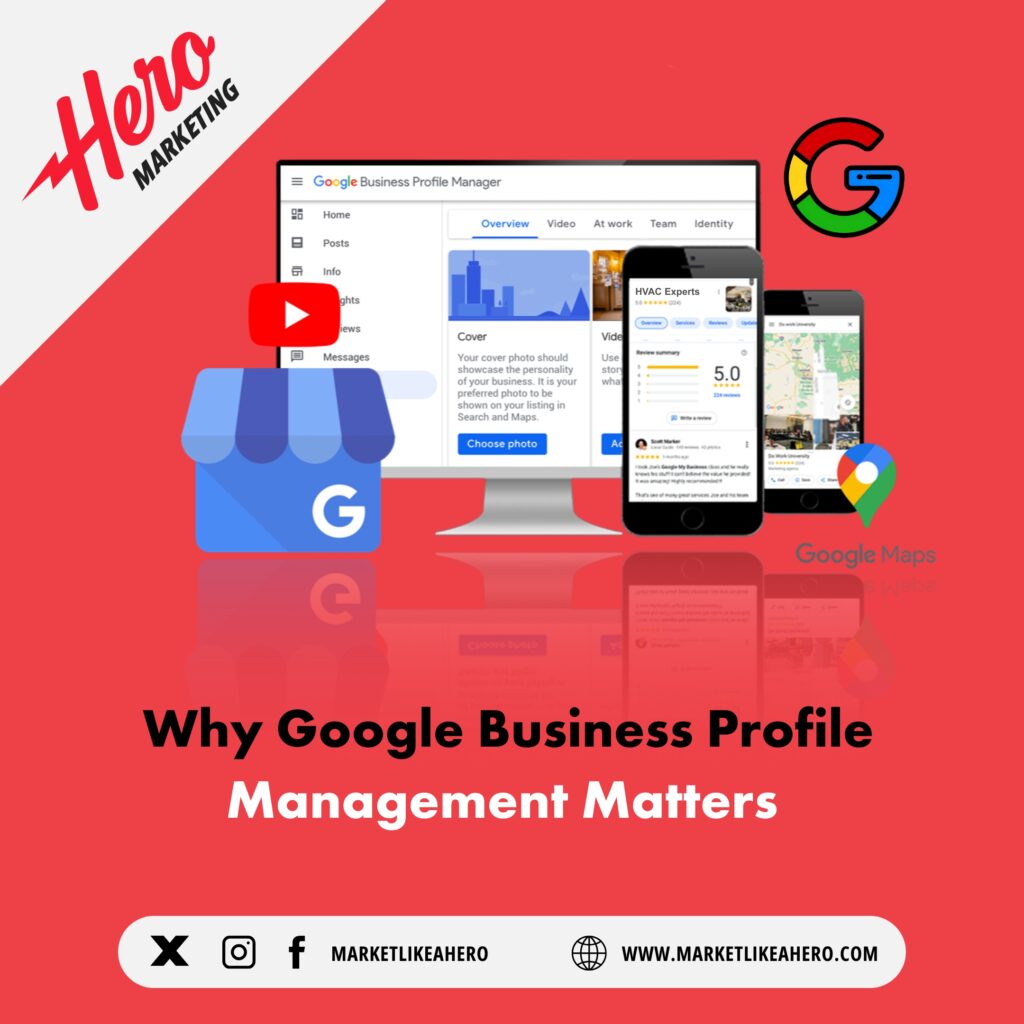 Google Business Profile management