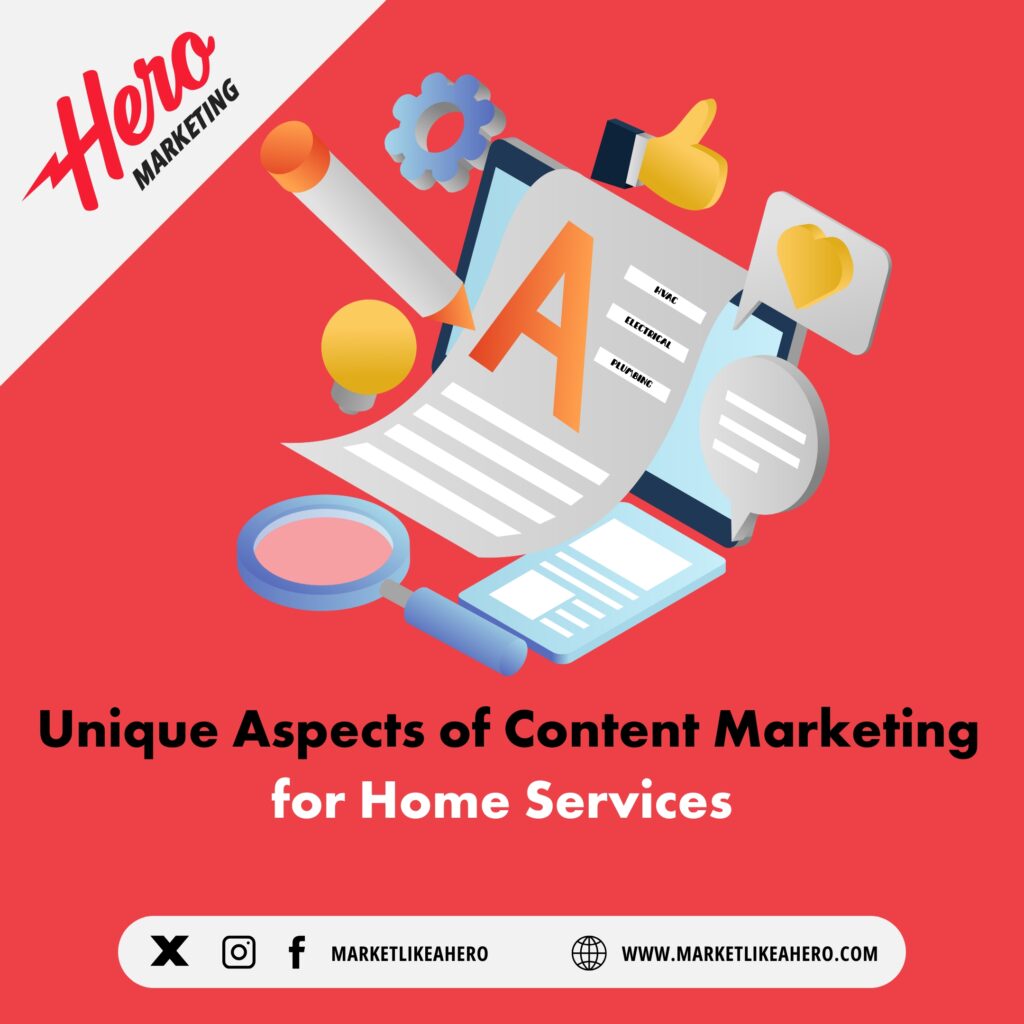 content marketing for home services